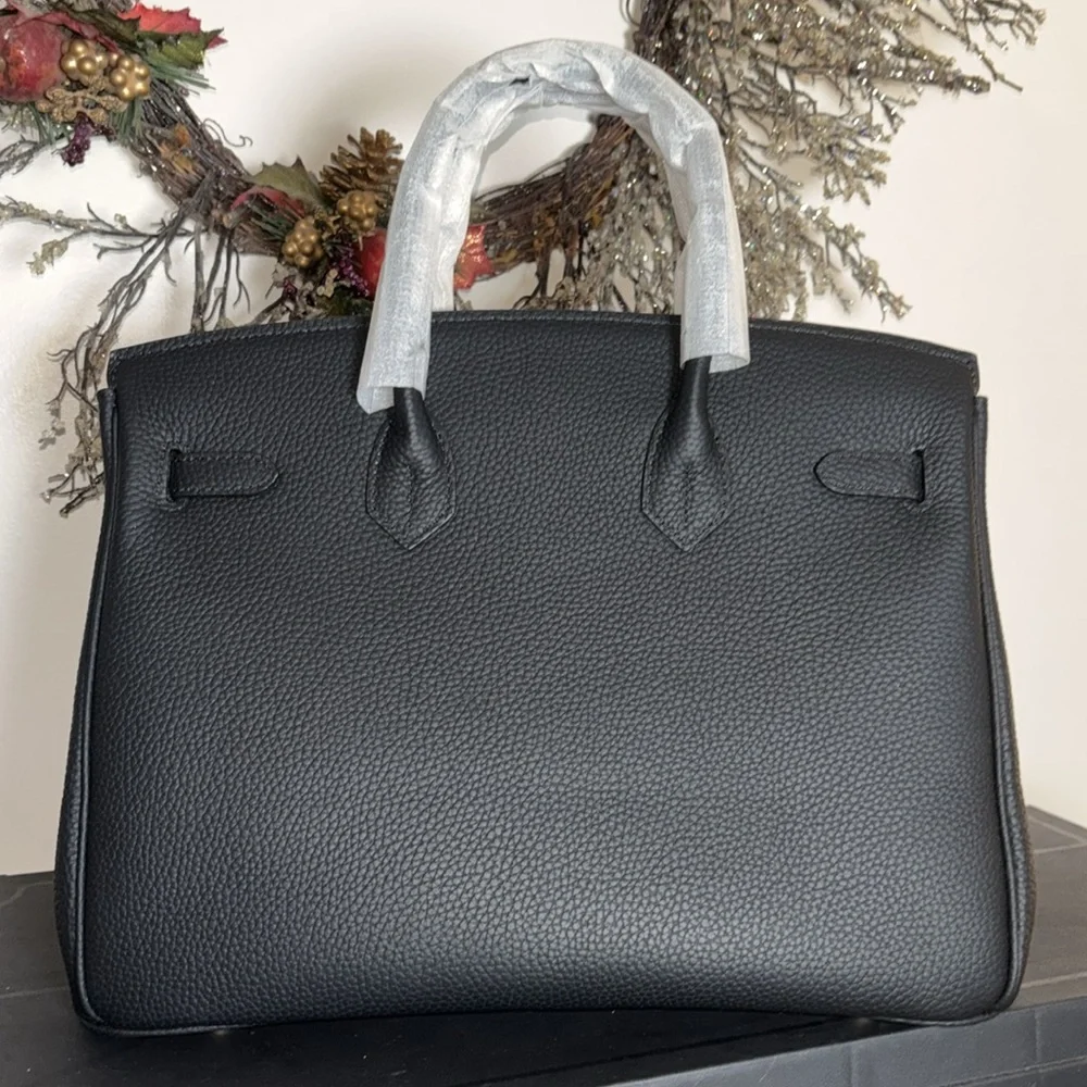 Black Genuine Leather wirkin - Picture 6 of 6
